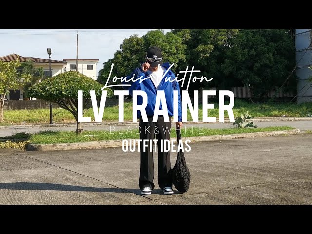 How to style LV Trainer, LV Trainer Outfit Ideas