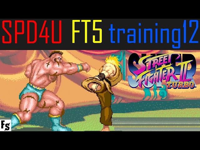 Super Street Fighter 2 Turbo - SPD4U [Zangief] vs training12 [Ken