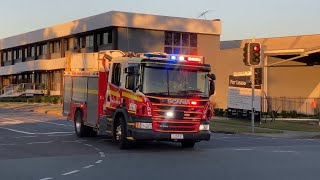 QFRS 646A and 518A both responding (Camira and Durack//2 QAS and QPS units responding