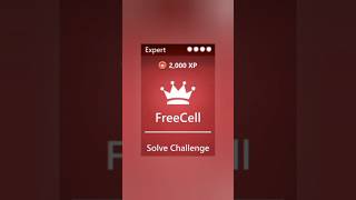 Microsoft Solitaire Collection : Daily Challenge January 23, 2025 - Expert FreeCell