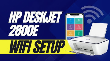 Connect Your HP DeskJet 2800e Printer to WiFi NOW!
