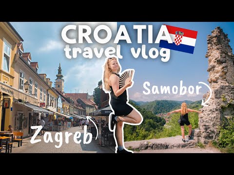 Exploring Zagreb & Samobor ☀️ Croatia travel vlog