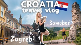 Exploring Zagreb & Samobor ☀️ Croatia travel vlog