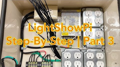 DIY LightShowPi Step-By-Step Setup Using A Raspberry Pi 4 And Solid State Relays | Part 3