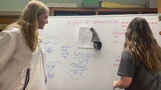 Calculus project: Rules of Differentiation