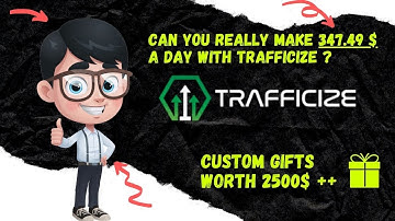 Trafficize Review 🏮 Can You Really Make 349.79$ using Trafficize? 🤔