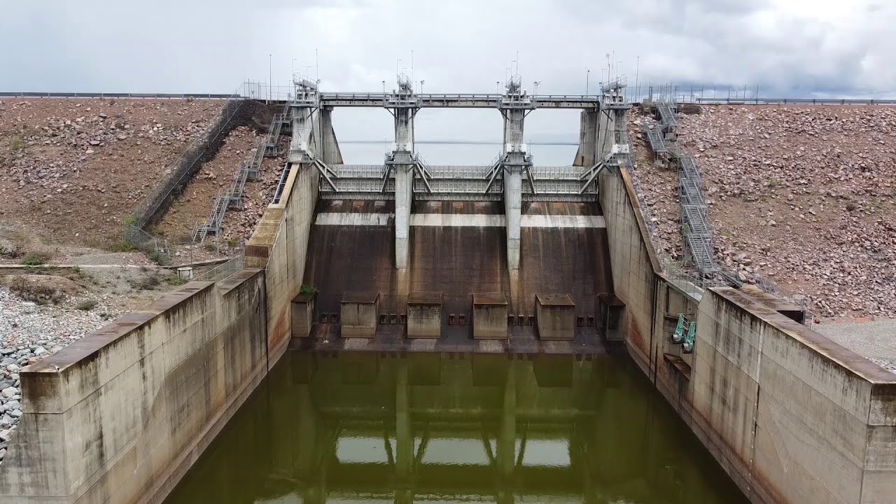HD Drone Footage of Townsville's Ross River Dam