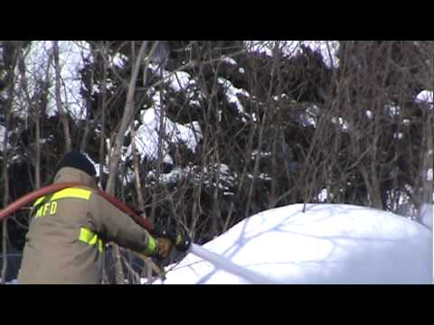 House burnt to ground Charles Lutes