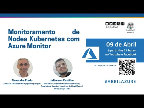 [Online|Abril PRO Azure] Monitoramento de Nodes Kubernetes com Azure Monitor