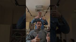 How I cut David Gandy's hair!