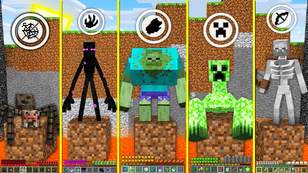 Mutant Skeleton Vs SCP 6661 1! Minecraft Mob Battle #minecraft  #minecraftshorts #games 