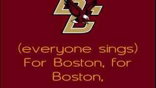Video thumbnail of "Boston College's "For Boston""