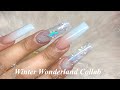 ❄️ Winter Glam Collab w/ Keillyn Powell ❄️ | Acrylic Nails Tutorial