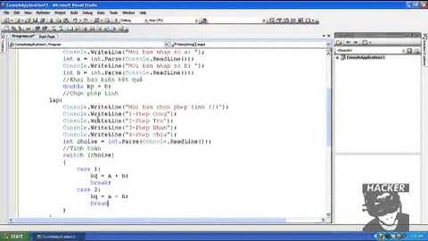 (C#_IPMAC)Học C# cơ bản - Bài 26 - Giả lập một chiếc máy tính .FLV