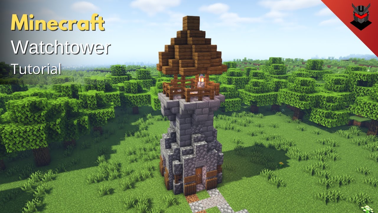 minecraft medieval watchtower