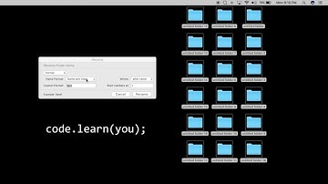 Easily Batch Rename Folders on a Mac