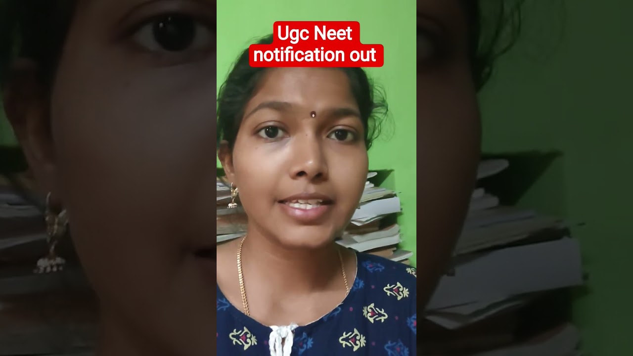 UGC NEET NOTIFICATION