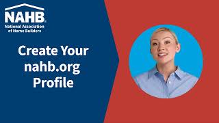 Create Your nahb.org Member Profile