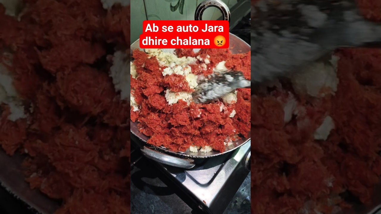 gajar 🥕 ka halva is tarike se banaaiye 
