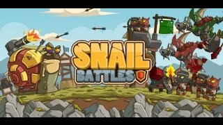 Snail Battles | Android Arcade Shooter \ Gameplay Review screenshot 1