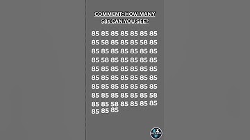 99% of Viewers Fail! Can YOU Spot the Hidden Numbers? 🤯  #shorts