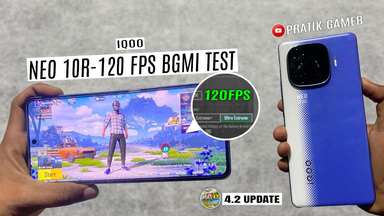 iQOO Neo 10R Gaming Review & BGMI Test - 120FPS + Heating Test 🔥