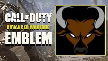 COD AW / Call of Duty Advanced Warfare : Bull Head Emblem Tutorial