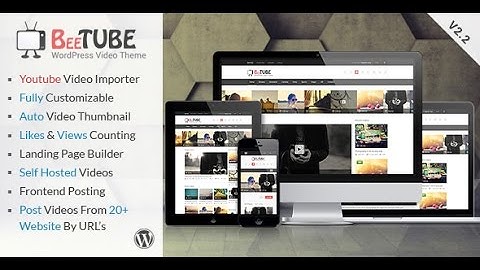 BeeTube Video WordPress Theme Installation