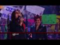 Raw guest hosts Ozzy and Sharon Osbourne address the WWE