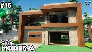 Minecraft: Cómo hacer una Casa en la Montaña simple / TUTORIAL