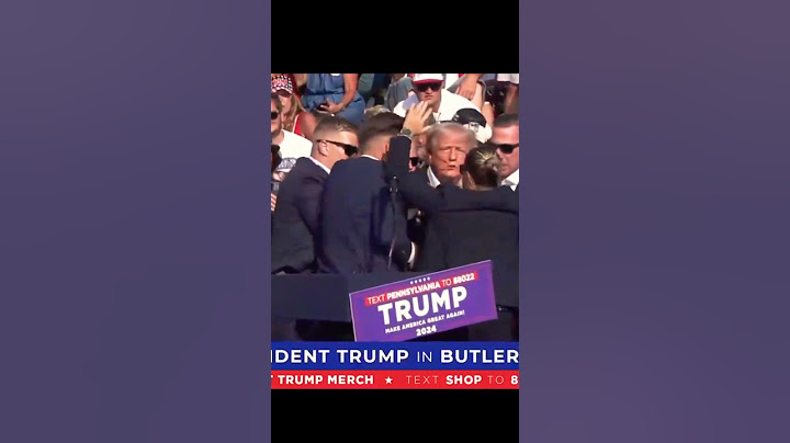 🚨SHOTS FIRED AT TRUMP RALLY LIVE FOOTAGE