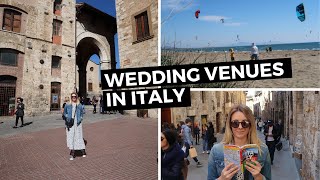 Visiting Wedding Venues in Italy | Italy Wedding Vlog