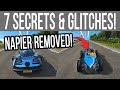 Forza Horizon 4 - 7 NEW Hidden Secrets, Glitches and Easter Eggs! *NAPIER WAS REMOVED!*