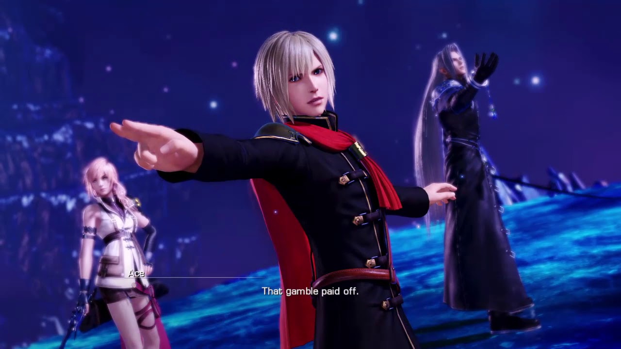 DISSIDIA FINAL FANTASY NT Open Beta Test_Ace - YouTube