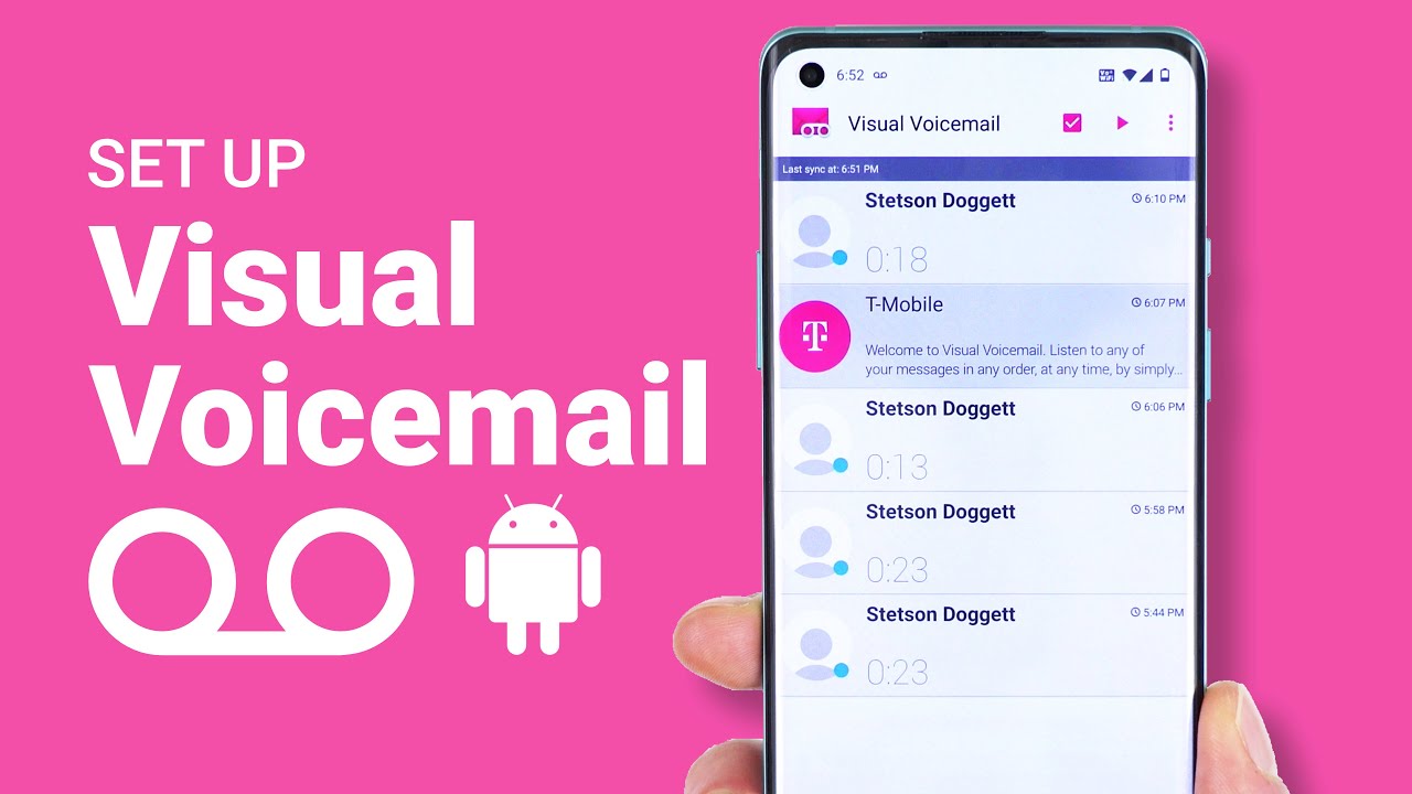 How To Set Up T-Mobile Visual Voicemail on Android Phones - YouTube