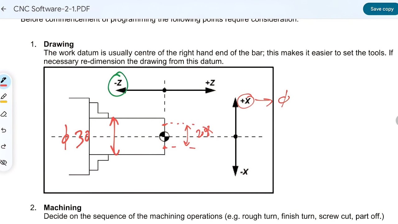 Boxford Turning G-Code Introduction + Linear & Circular intepolation ...