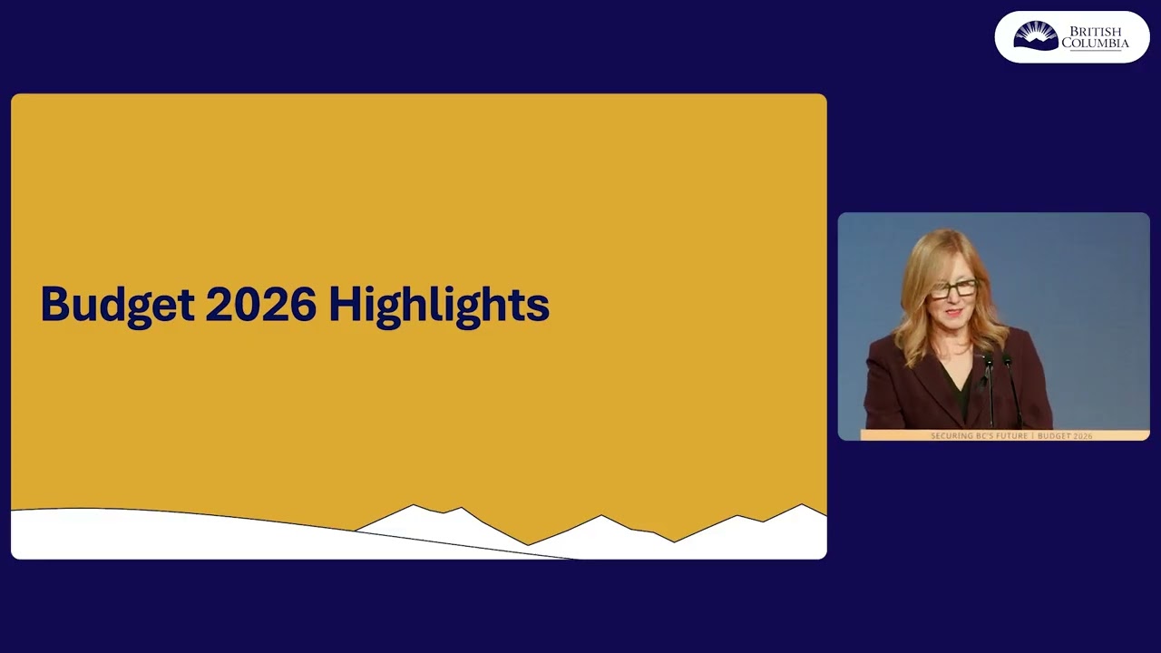 Budget 2026 secures B.C.’s future, protects critical services