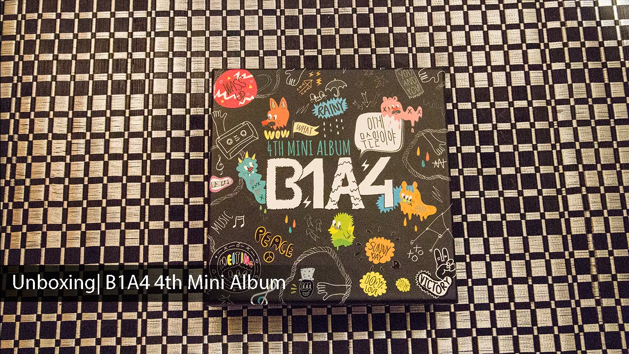 K-POP・アジア B1A4 4th mini album Unboxing | B1A4 4th Mini Album - YouTube