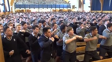 High School Boys Honor Retiring Teacher With Moving Haka
