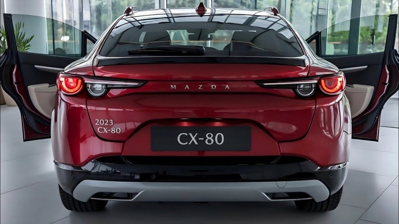 2026 Mazda CX-80 Revealed — Mazda's Most Luxurious SUV Ever? - YouTube