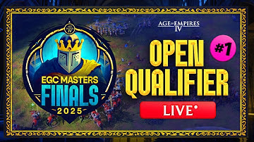 Qualifier #1 | $20,000 EGC Masters Finals 2025