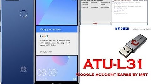 FRP REMOVE | Huawei Y6 PRIME 2018 (ATU-L31) Google Account Erase by MRT KEY