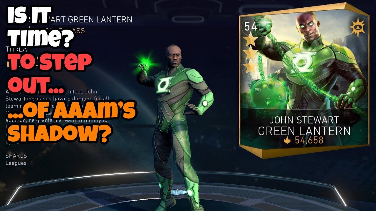 Injustice 2 Mobile John Stewart Green Lantern Time To Shine? YouTube