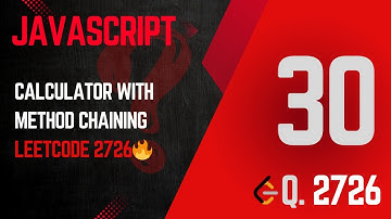 2726. Calculator with Method Chaining | JavaScript Class