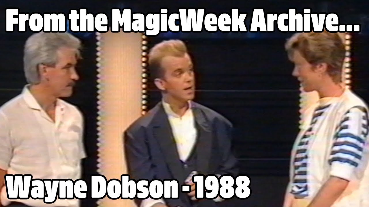 Wayne Dobson - Magician - The Joe Longthorne Show - 1988