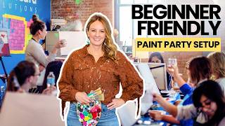 How to Set Up a Profitable Paint Party (Step-by-Step for Beginners)