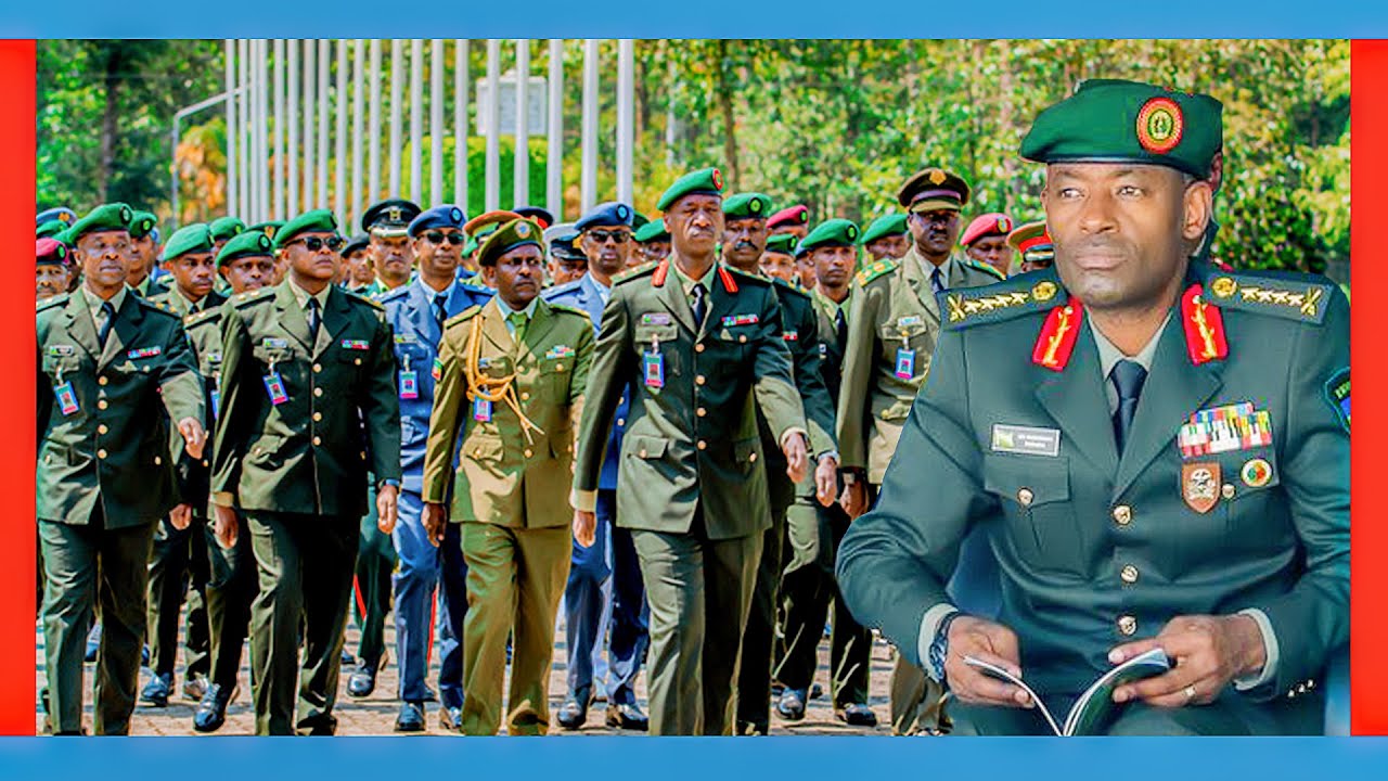 IMBERE YA GENERAL MUBARAK N'ABANDI BA GENERAL ABASIRIKARE BAKURU BAHAWE AMAPETI.