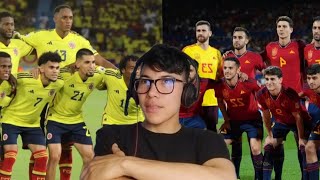 Colombia Vs España ✅✅✅ #Reaccionando #futbol #mundial #seleccióncolombia