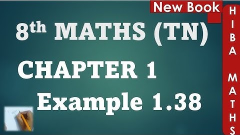 8th maths chapter 1 example 1.38 | find the value of x | powers and exponents | hiba maths