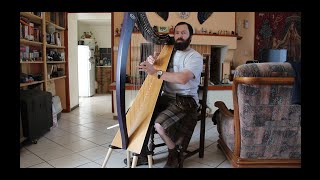 Démonstration de Harpe Celtique par Fearghal Mc Cartan